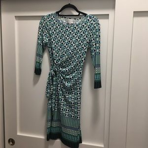 Donna Morgan size 4 faux wrap dress